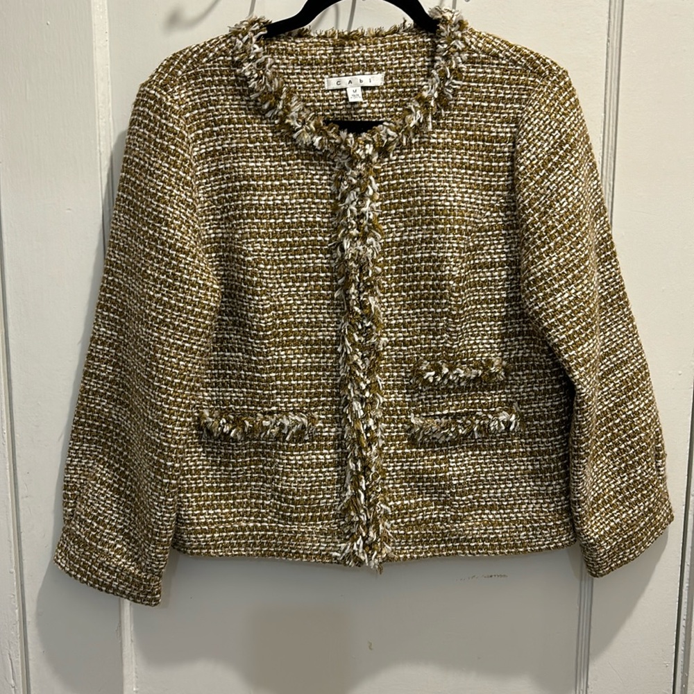 Women's Cabi Fringed Blazer Size Medium